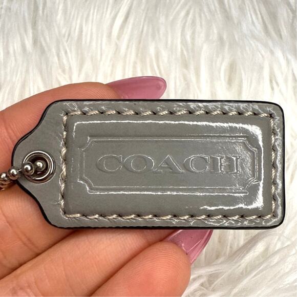 1.5" COACH  Fob Bag Charm Hang tag Hangtag - Picture 1 of 2
